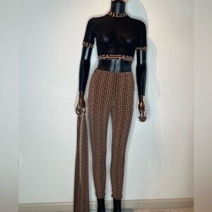 Stylish Geometric Patterned three piece set